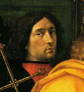 Domenico Ghirlandaio Supposed self portrait in Adoration of the Magi France oil painting artist